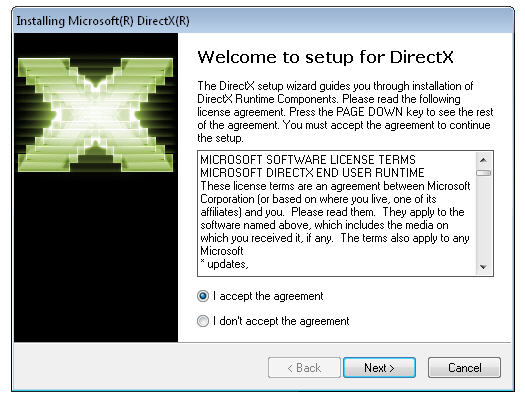 DirectX - Центр загрузки официального сайта Microsoft